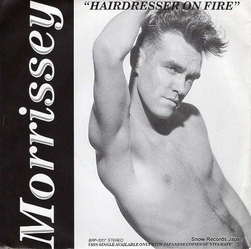MORRISSEY hairdresser on fire BRP-1017