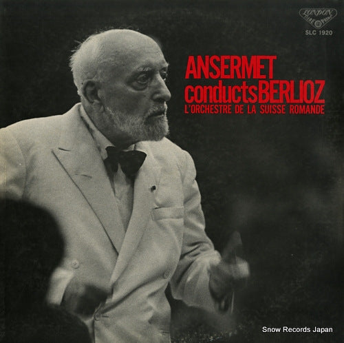 ANSERMET, ERNEST ansermet conducts berlioz SLC1920