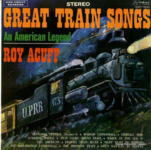 ACUFF, ROY great train songs SJET-7832