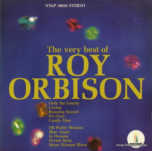 ORBISON, ROY the very best of roy orbison WSLP18045