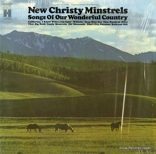 NEW CHRISTY MINSTRELS, THE songs of our wonderful contry H31180