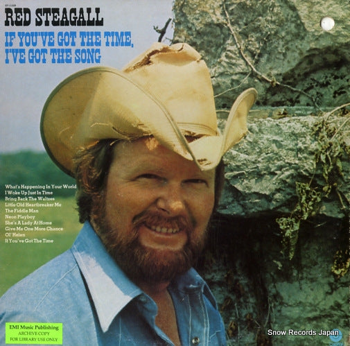 STEAGALL, RED if you've got the time, i've got the song ST-11228