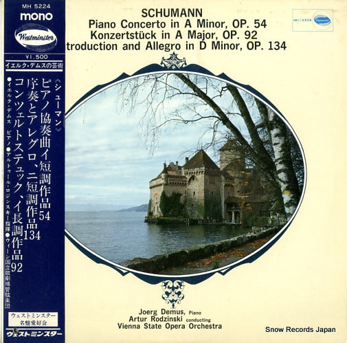 DEMUS, JOERG schumann; piano concerto in a minor op.54 MH5224