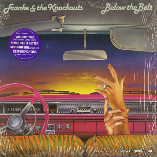 FRANKE AND THE KNOCKOUTS below the belt BXL1-7763