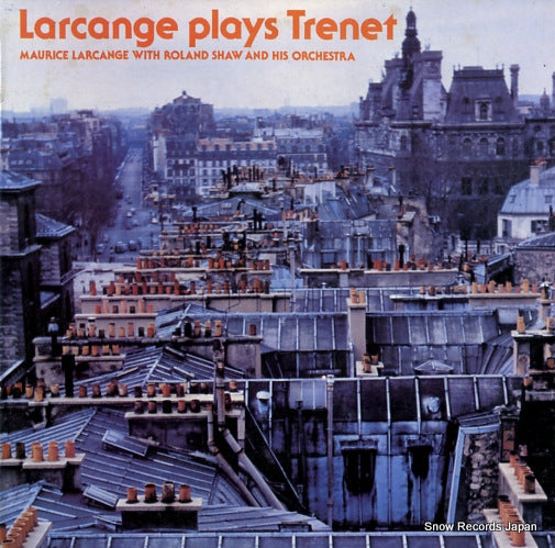 LARCANGE, MAURICE larcange plays trenet SP44281