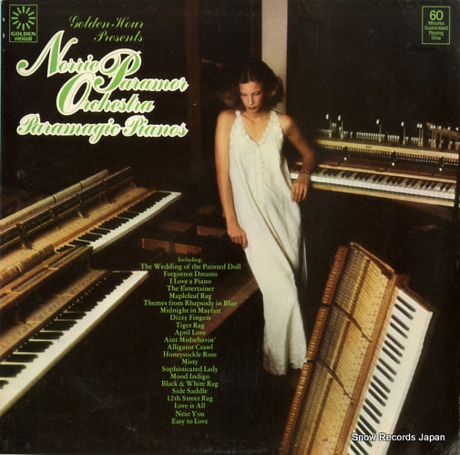 PARAMOR, NORRIE golden hour presents paramagic pianos GHX637