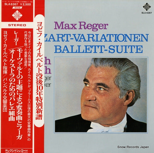 KEILBERTH, JOSEPH reger; mozart-variationen SLA6367