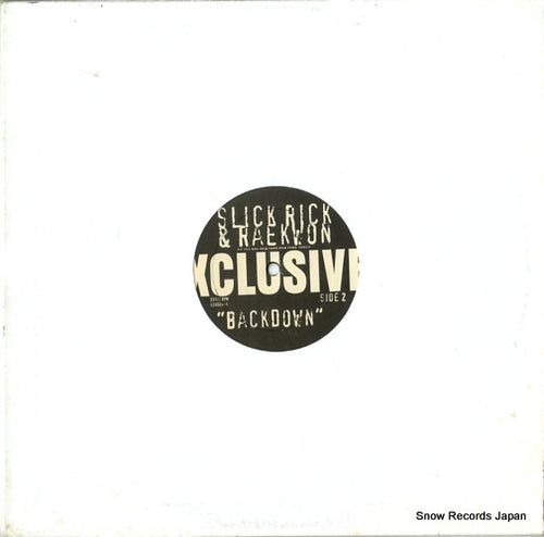 SLICK RICK & RAEKWON backdown EE0024-1