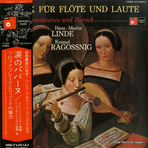 LINDE, HANS-MARTIN musik fur flote und laute ULX-3044-H