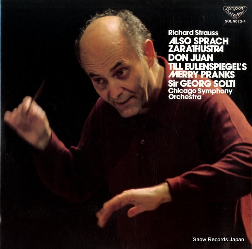 SOLTI, GEORGE richard strauss; also sprach / don juan SOL9023