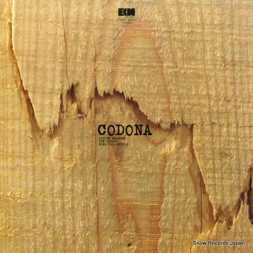 WALCOTT, COLLIN codona PAP-9153