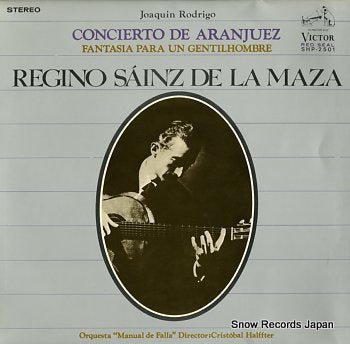 SAINZ DE LA MAZA, REGINO rodrigo; concierto de aranjuez SHP-2501