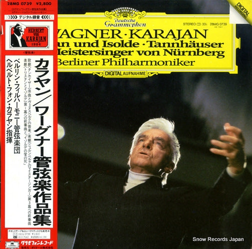 KARAJAN, HERBERT VON wagner; tristan und isolde 28MG0739