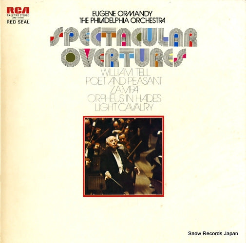 ORMANDY, EUGENE spectacular overtures SX-2732