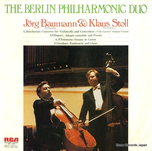 BAUMANN, JORG, AND KLAUS STOLL the berlin philharmonic duo RVC-2287