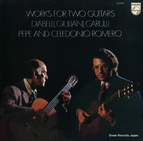 PEPE AND CELEDONIO ROMERO works for two guitars X-7792
