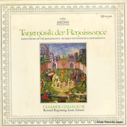 ULSAMER-COLLEGIUM tanzmusik der renaissance MA5085