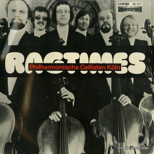 PHILHARMONISCHE CELLISTEN KOLN ragtimes SM1016