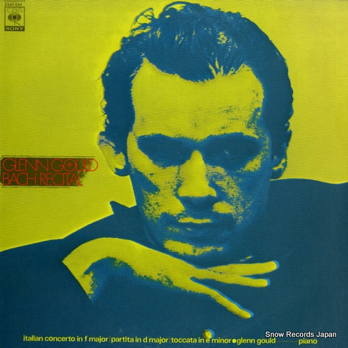 GOULD, GLENN bach recital 23AC526