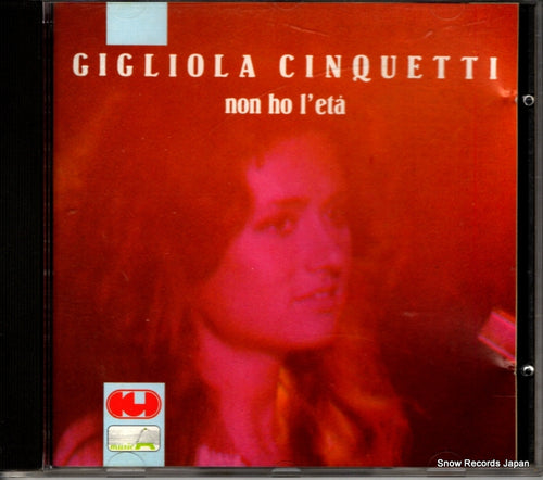 CINQUETTI, GIGLIOLA non ho l'eta 903170234-2