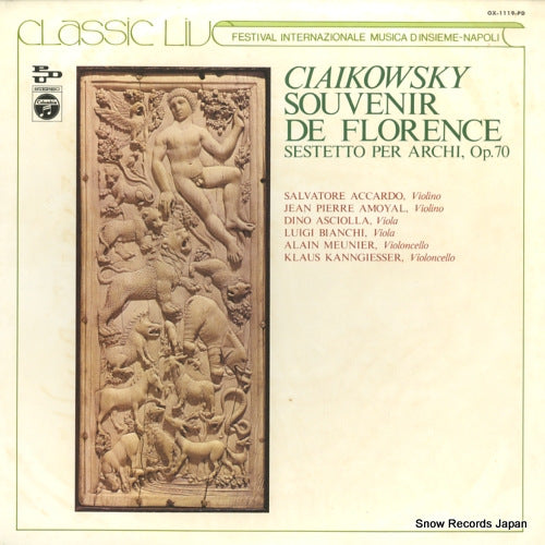 ACCARDO, SALVATORE ciaikowsky; souvenir de florence sestetto per archi OX-1119-PD