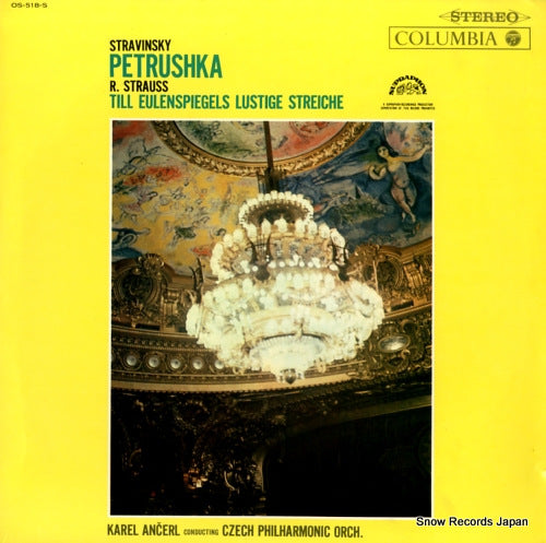 ANCERL, KAREL stravinsky; petrushka OS-518-S