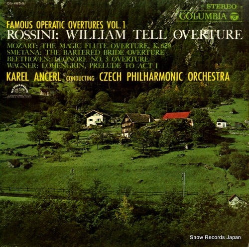 ANCERL, KAREL rossini; william tell overture OS-485-S