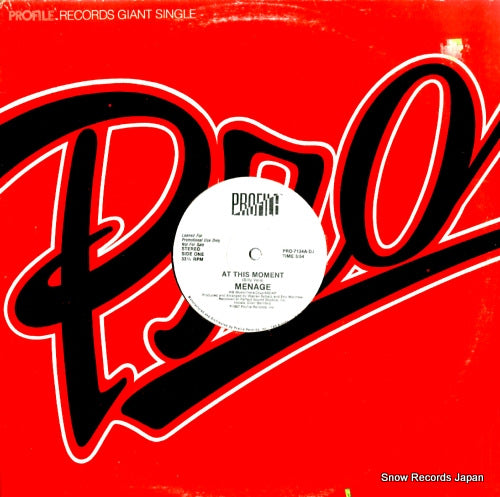 MENAGE at this moment PRO-7134-DJ