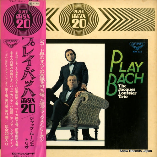 LOUSSIER, JACQUES play bach max 20 MAX-118