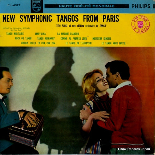 FUGGI, TITO new symphonic tangos from paris FL-4017