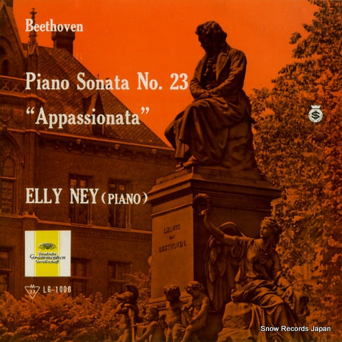 NEY, ELLY beethoven; piano sonata no.23 "appassionata" LG-1006
