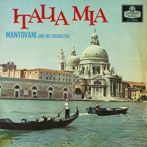 MANTOVANI italia mia LY7004