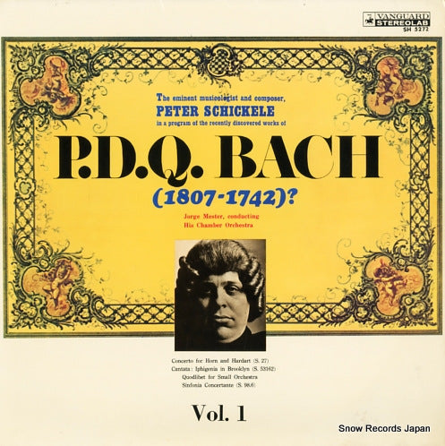 MESTER, JORGE p.d.q. bach vol.1 SH5272