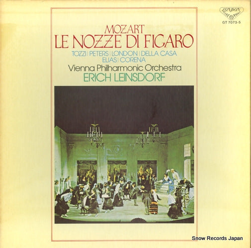 LEINSDORF, ERICH mozart; le nozze di figaro GT7073