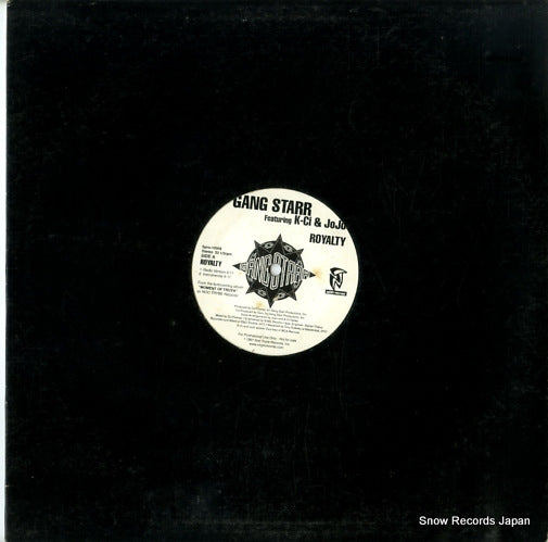 GANG STARR royalty SPRO-10008