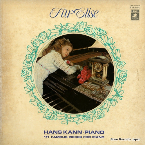 KANN, HANS fur elise / 111 famous pieces for piano EAA-93153B