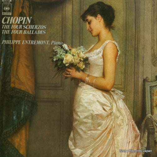 ENTREMONT, PHILIPPE chopin; the four scherzos / the four ballades FCCA-79