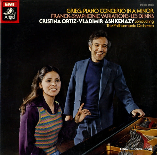 ORTIZ, CRISTINA grieg; piano concerto in a minor EAC-90061
