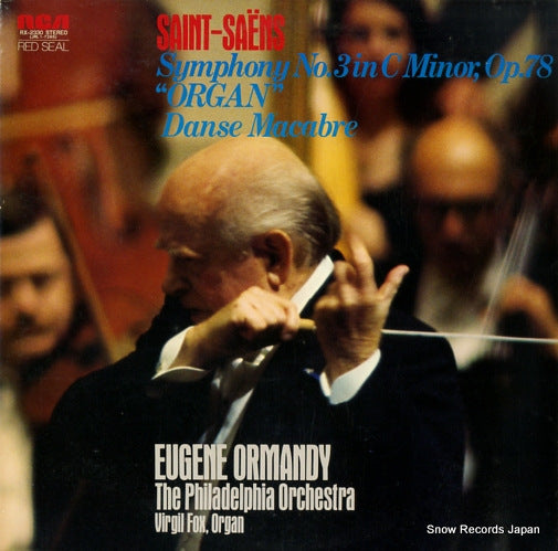 ORMANDY, EUGENE saint-saens; symphony no.3 "organ" RX-2330