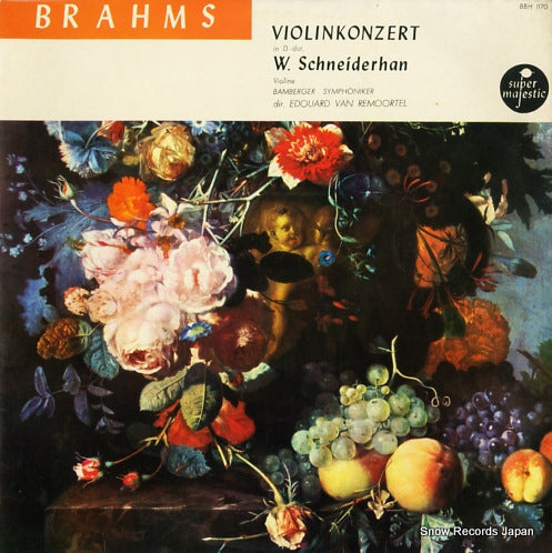 REMOORTEL, EDUARD VAN brahms; violinkonzert BBH1170