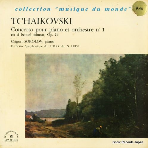 SOKOLOV, GRIGORI tchaikovski; concerto pour piano et orchestre n1 LDX-SP1536