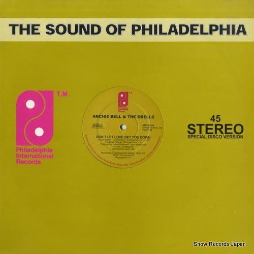 BELL, ARCHIE, AND THE DRELLS / BILLY PAUL don't let love get you down / bring the family back 4ZP80461