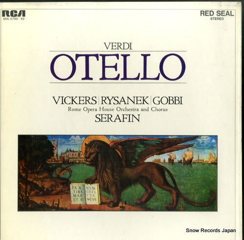 SERAFIN, TULLIO verdi; otello SRA-2790
