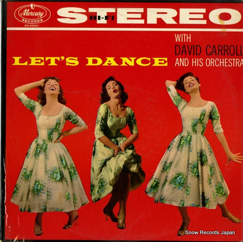 CARROLL, DAVID let's dance SR-60001