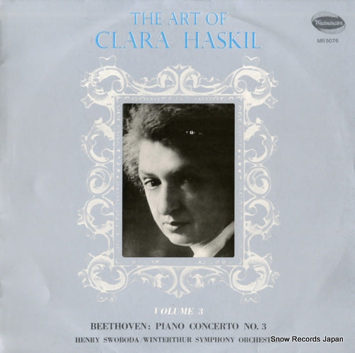 HASKIL, CLARA the art of clara haskil vol.3 MR5076