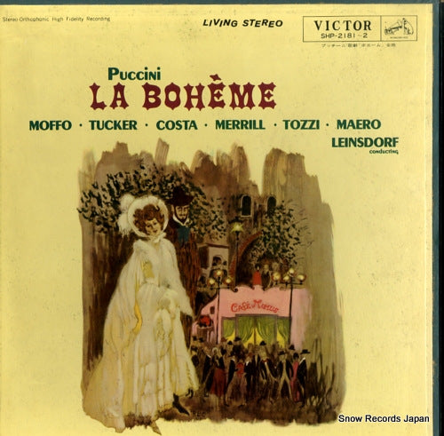 LEINSDORF, ERICH puccini; la boheme SHP-2181