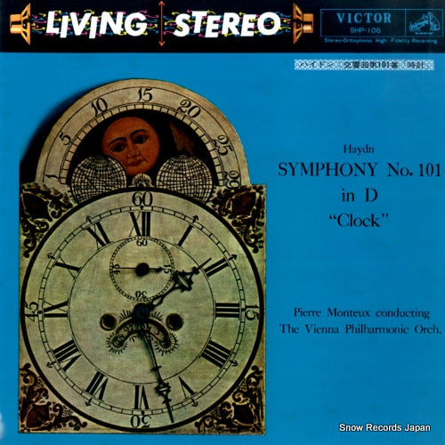 MONTEUX, PIERRE haydn; symphony no.101 "clock" SHP-106