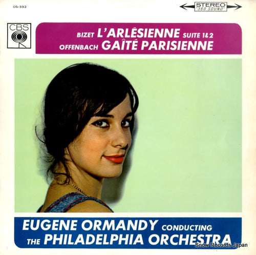 ORMANDY, EUGENE bizet; l'arlesienne suite 1 & 2 OS-332