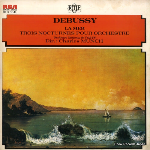 MUNCH, CHARLES debussy; la mer / trois nocturnes pour orchestre SRA-2907
