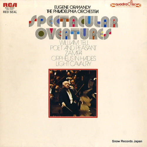 ORMANDY, EUGENE spectacular overtures R4C-2050